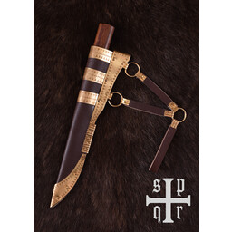 Viking cuchillo Kattegat, acero de Damasco - Celtic Webmerchant