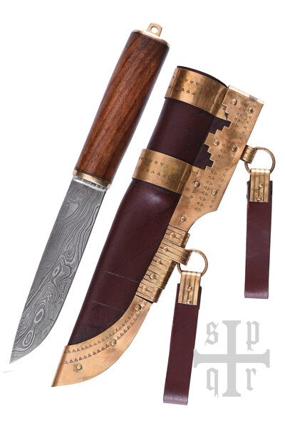 Viking Seax Roskilde, damas acier - Celtic Webmerchant
