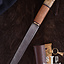 Viking seax with knot motif, damascus steel - Celtic Webmerchant