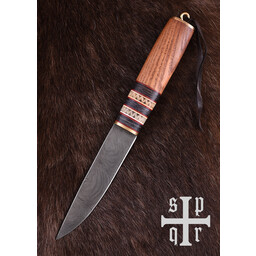 Vikingo seax Thingvellir, acero de Damasco - Celtic Webmerchant