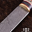 Viking seax Thingvellir, damas acier - Celtic Webmerchant