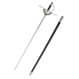 Battle-ready rapier met komgevest (bot 3 mm) - Celtic Webmerchant