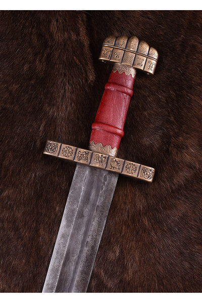 9th century Viking sword Haithabu, damast steel - Celtic Webmerchant