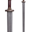 Vendel sword Uppsala 7th-8th century, brass hilt, damast - Celtic Webmerchant