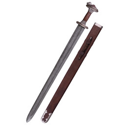 Vendel sword Uppsala 7th-8th century, tin-plated hilt, damast - Celtic Webmerchant