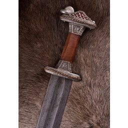 Vendel sværd Uppsala 7.-8. århundrede, fortinnet fæstet, DAMAST - Celtic Webmerchant