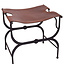 Folding chair, leather - Celtic Webmerchant