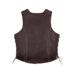 Cuir torse armure avec des lacets, marron - Celtic Webmerchant