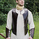 Deepeeka Leather torso armour with laces, brown - Celtic Webmerchant