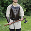 Leather torso armour with laces, brown - Celtic Webmerchant
