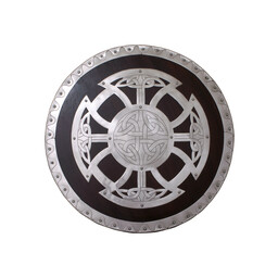 escudo de vikingo con motivo de nudo - Celtic Webmerchant