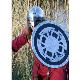 bouclier viking avec motif de noeud - Celtic Webmerchant