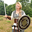 Viking shield with knot motif - Celtic Webmerchant