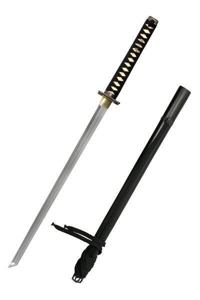 Battle-ready Ninja Katana con il bianco Samé - Celtic Webmerchant
