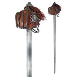 Scottish Basket Hilt backsword, Antiqued Version - Celtic Webmerchant