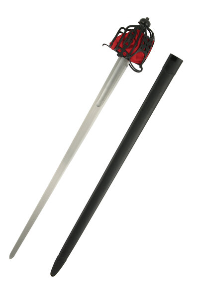 Battle-ready Basket Hilt Breitschwert (stumpf 3 mm) - Celtic Webmerchant