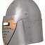 Sugarloaf Helm, avec charnière visière 1.6mm poli - Celtic Webmerchant