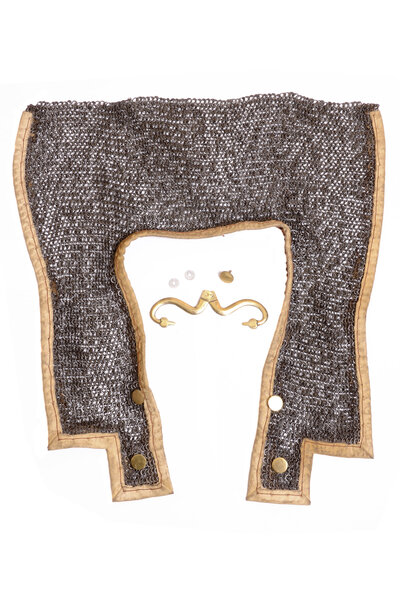 Chainmail skulder fordobling for lorica Hamata - Celtic Webmerchant