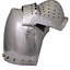 Bascinet cerrada, battle-ready, 2 mm - Celtic Webmerchant
