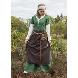 Apron Alianor, brown - Celtic Webmerchant