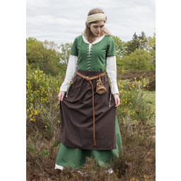 Förkläde Alianor, brun - Celtic Webmerchant