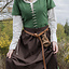 Apron Alianor, brown - Celtic Webmerchant