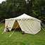 Medieval tent Herold 6 x 6 m, natural - Celtic Webmerchant