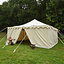 Mittelalterliches Zelt Herold 6 x 6 m, natürliche - Celtic Webmerchant