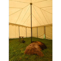 Medieval tent Herold 6 x 6 m, natural - Celtic Webmerchant