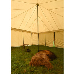 Tente médiévale Herold 6 x 6 m, naturel - Celtic Webmerchant