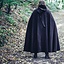 Capa medieval con capucha, marrón. - Celtic Webmerchant