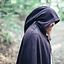 Medieval cloak with hood, brown - Celtic Webmerchant