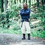 Viking tunika Hans, niebieski - Celtic Webmerchant