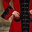 Cappotto pirata in velluto, nero-rosso - Celtic Webmerchant