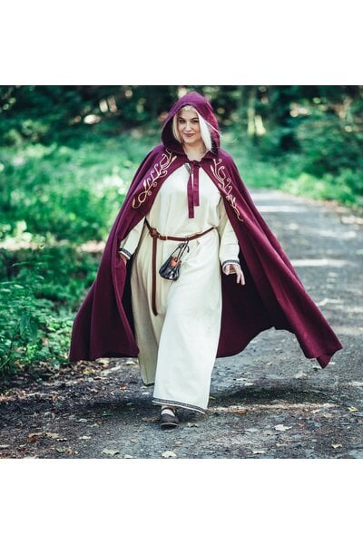 Cloak Serafina, red - Celtic Webmerchant