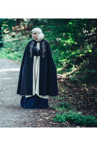 Cloak Serafina, black - Celtic Webmerchant