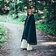 Wool cloak Ceridwen, green - Celtic Webmerchant