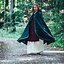 manteau de laine Ceridwen, vert - Celtic Webmerchant