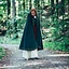 manteau de laine Ceridwen, vert - Celtic Webmerchant