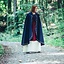 Wool cloak Ceridwen, blue - Celtic Webmerchant