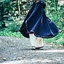 Wool cloak Ceridwen, blue - Celtic Webmerchant