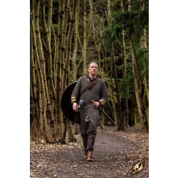 Hauberk with split, short sleeves, unriveted 9 mm - Celtic Webmerchant