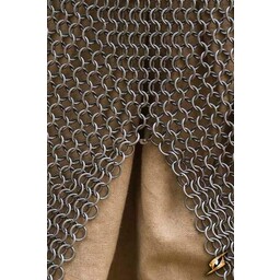 Hauberk with split, short sleeves, unriveted 9 mm - Celtic Webmerchant