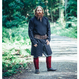 Long Viking tunic Hvitserk, black - Celtic Webmerchant