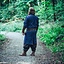 Long Viking tunic Hvitserk, blue - Celtic Webmerchant