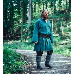 Broderet tunika Thorgrim, grøn - Celtic Webmerchant