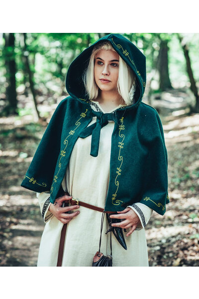 Laine chaperon Runa, vert - Celtic Webmerchant