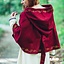 Ull chaperon Runa, röd - Celtic Webmerchant
