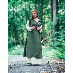 Robe cache-cœur Thyra, vert - Celtic Webmerchant