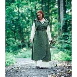 Robe cache-cœur Thyra, vert - Celtic Webmerchant